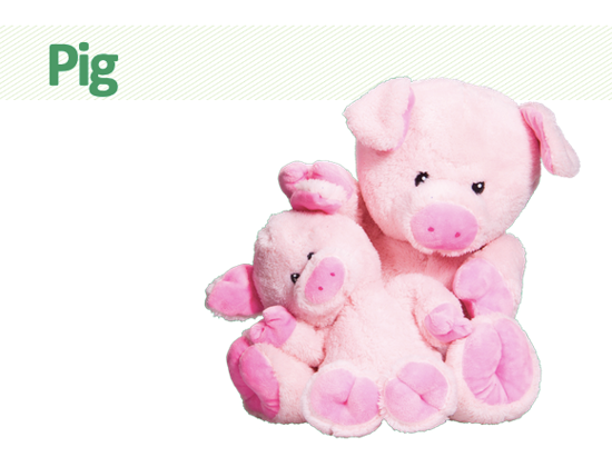 Picture of Pig Stuffed Animal